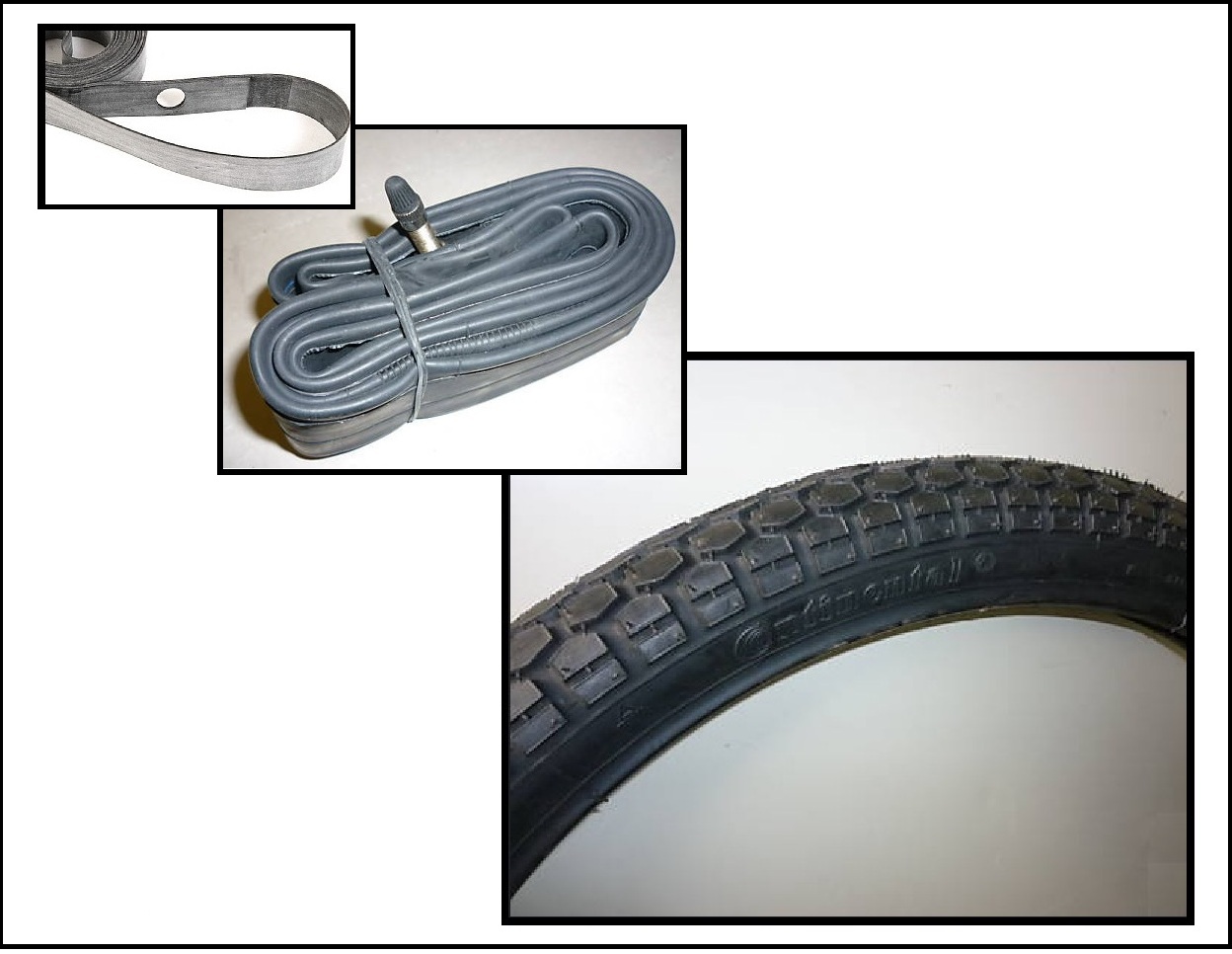 Easy to Order Tyre, Tube, Tape Combination