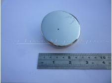 Fuel Tank Cap (2 1/2&quot; Chrome with vent hole) UK
