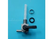 NEW Mobylette H40, H50, G50, Fuel Gas Petrol Tap with black lever and left outlet