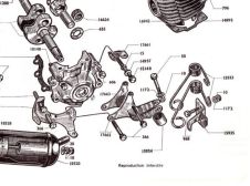 Mobylette Engine Washer Part No 20