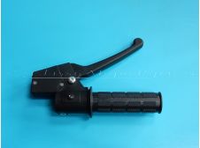 Velosolex Solex Black Right Throttle and Brake Lever Unit