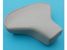 Velo Solex Light Grey Saddle Seat Cover, with Velosolex logo for 3800/5000/Micron