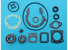 Peuegot 103 Water Cooled Engine Gasket Rebuild Kit, including Large, Small End Bearings and Seals
