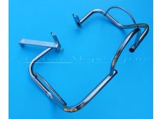 Velosolex Solex 1700, 2200 Chrome Engine Front Wheel Guard Rack and bracket