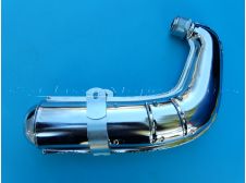 Mobylette Motobecane X7S, X7VS, X7L, X7VL Moped Exhaust System 19869