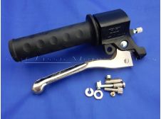 MBK 51 Throttle and Brake Lever with Motobecane Mobylette M Logo