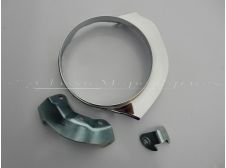 Motobecane Mobylette AV88, MBK 51 Attractive Chrome Engine Clutch Guard Cover 