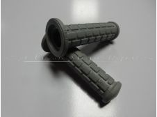 Peugeot 103 Grey Handlebar Grips with brick pattern