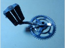 Raleigh RM7 Wisp 46 Teeth Chainwheel Sprocket and R.H. Crank Part MTD261