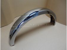 Peugeot 103 MVL Chrome Rear Mudguard with internal flaps