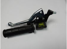 Left Hand Brake Lever for Mobylette MBK 41, 51, 881 in Chrome