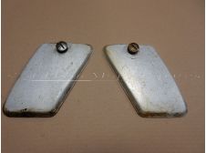 Original Mobylette AV85, AV88, AV89, 881, AV92, SP93, SP94, SP98 Chrome Tool box toolbox Side Covers Panels (Pair) Parts 18114, 18115