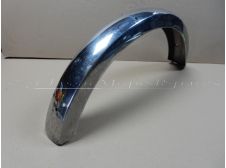 Mobylette Series 40,40L,40N,40S,40T,40V Front Mudguard in stainless steel silver (narrow - check dimensions)