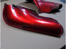 Raleigh RM6 Runabout Deluxe Red Royal Carmine Leg shields Metal