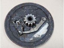 Original Mobylette 50 Drive Pulley with 12 Teeth Cog and Engagement Lever 