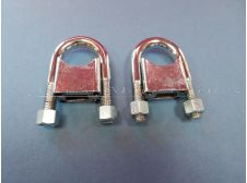 Mobylette 40, 50, 51, 88 Handlebar Clamps (Pair)