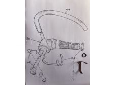 Raleigh RM7 Wisp Fuel Tap O Ring Seal, Retaining Securing Clip Spring  MTH244 and Extension Spring MTH243