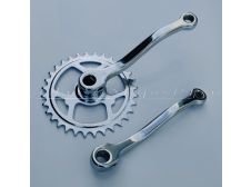 Velo Solex 3800 etc, Right Hand Pedal Sprocket and Left Hand Crank Set