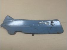 Original Metal Mobylette AV88 Left Hand Chain Guard Cover Fairing in Blue