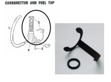 Raleigh RM7 Wisp Fuel Tap O Ring Seal and Retaining Securing Clip Spring MTH244