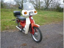 1996 Honda C90 Cub Motorcycle with low mileage &amp; Rickman Screen &amp; Topbox