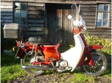 1994 Honda C90 Economy Electric Start Cub with MOT, 6200 miles only NOW SOLD