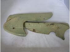 Early Mobylette Motobecane Set (Pair) AV32 S, AV32 M Chainguard Side Panels Covers, Super Rare Original
