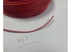 RED Wire for Mobylette, Raleigh and more Electrical Systems Horn Lighting Bulbs Ignition etc (price per metre)