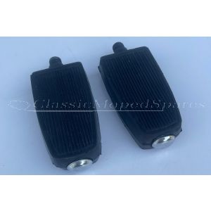NEW Universal Small Pear Shaped Moped Replacement Pedals