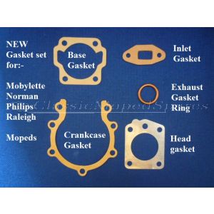 Mobylette Moped Full Engine Gasket Set