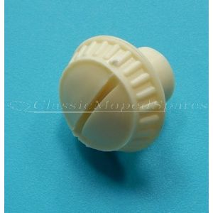 Mobylette Motobecane Motoconfort Tool Box Securing Knob Screw On Nut in White Ivory