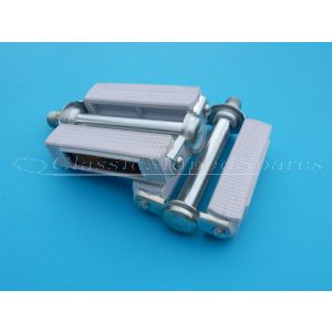 White Moped Pedals