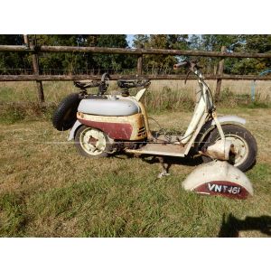 1952 (Circa) Motoconfort Motobecane Moby 125cc Scooter for Restoration (Extremely Rare) EBAY AUCTION