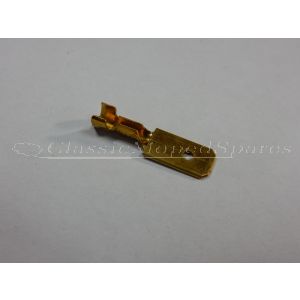 Universal Electrical Wire Brass Flat Spade Terminal x 1