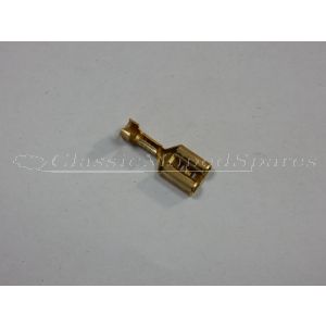 Universal Electrical Wire Brass 6.3mm Lug Terminal x 1