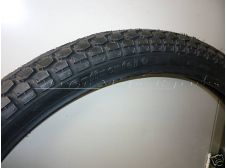 [16 inch] 2 - 16 Moped Black Wall Continental Tire Tyre (outer size 20 x2.00)