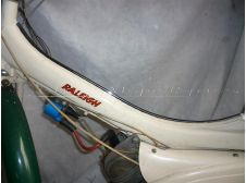 Raleigh Runabout Moped Frame Trim (Shiny Chrome Effect)