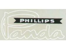 Philips Panda Moped Fuel Tank Label 