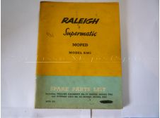 Raleigh RM5 Supermatic Moped Spare Parts List