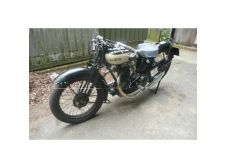 1930 RALEIGH 500cc OHV SINGLE Model MH30 Twin Exhaust Sports Motorcycle