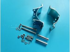 Mobylette MBK51 Exhaust Silencer Holding Bracket Clamp Kit