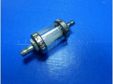 Universal Moped Motorcycle Glass Fuel Gas Petrol Filter 6mm