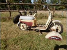 1952 (Circa) Motoconfort Motobecane Moby 125cc Scooter for Restoration (Extremely Rare) EBAY AUCTION