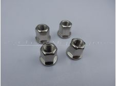 Mobylette, MBK, Peugeot Engine Cylinder Head Nuts (Set of 4, 7mm by 12.5mm high) 