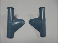 Mobylette MBK 88/881 Support Brackets for Headlight in Blue (PAIR)