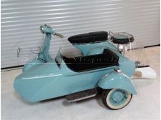 1961 Rare Vespa Douglas Scooter with Sidecar SOLD