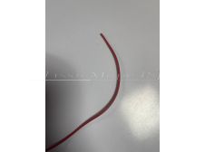 Electrical Horn Lighting Wire for Mobylette, Raleigh IN RED Sleeve Price Per METRE