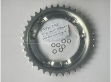 Raleigh RM7 Wisp original 36 Tooth Sprocket with Shakeproof Washers Part Number MTK295
