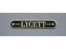 BSA Small / Large Lycett Lycette Saddle Logo 'Lycett Made in England'