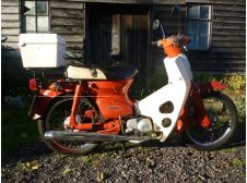 1983 Honda C70 Retro Motorcycle fully restored with low mileage SOLD